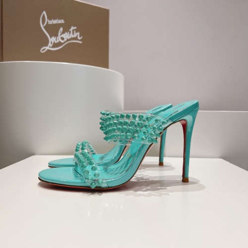 Replica Christian Louboutin Sandal For Women #1210907 $108.00 USD for Wholesale