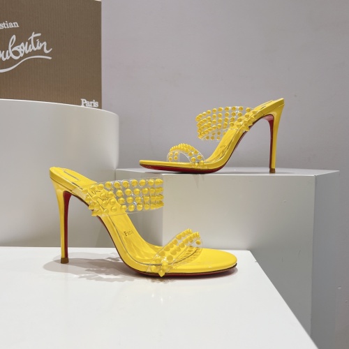 Replica Christian Louboutin Sandal For Women #1210908 $108.00 USD for Wholesale