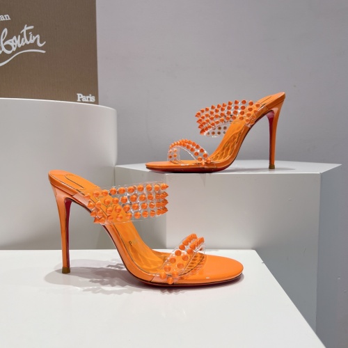 Replica Christian Louboutin Sandal For Women #1210909 $108.00 USD for Wholesale