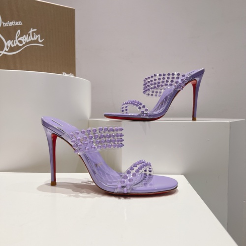 Replica Christian Louboutin Sandal For Women #1210911 $108.00 USD for Wholesale