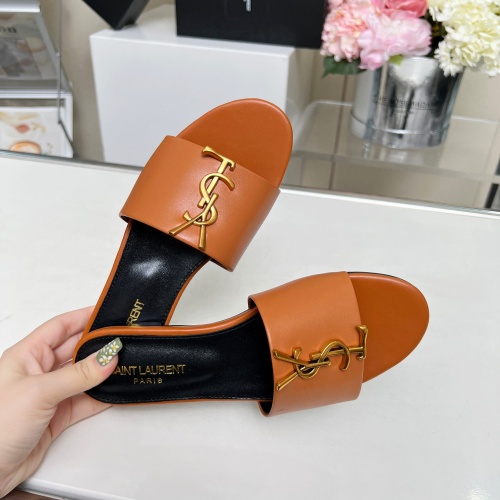 Replica Yves Saint Laurent YSL Slippers For Women #1211059 $80.00 USD for Wholesale