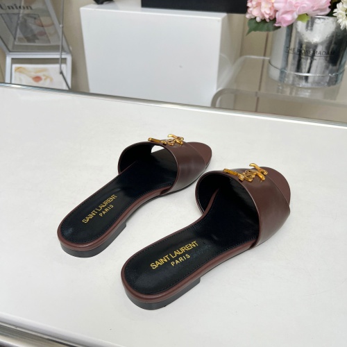 Replica Yves Saint Laurent YSL Slippers For Women #1211060 $80.00 USD for Wholesale