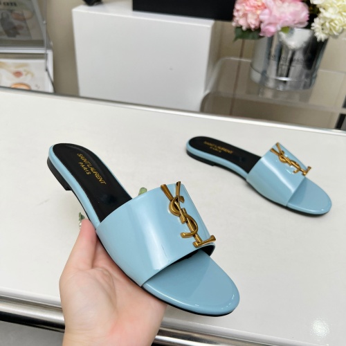 Replica Yves Saint Laurent YSL Slippers For Women #1211065 $80.00 USD for Wholesale