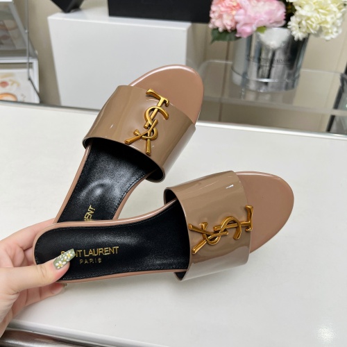 Replica Yves Saint Laurent YSL Slippers For Women #1211069 $80.00 USD for Wholesale