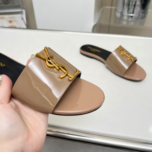 Replica Yves Saint Laurent YSL Slippers For Women #1211069 $80.00 USD for Wholesale