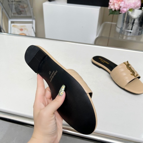 Replica Yves Saint Laurent YSL Slippers For Women #1211072 $80.00 USD for Wholesale