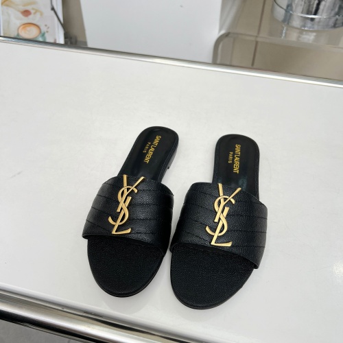 Replica Yves Saint Laurent YSL Slippers For Women #1211075 $80.00 USD for Wholesale