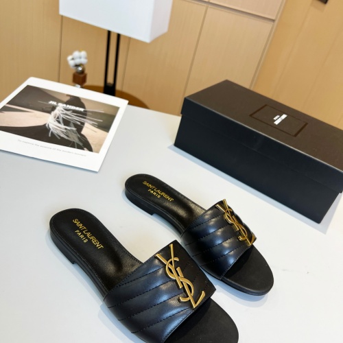 Replica Yves Saint Laurent YSL Slippers For Women #1211082 $80.00 USD for Wholesale