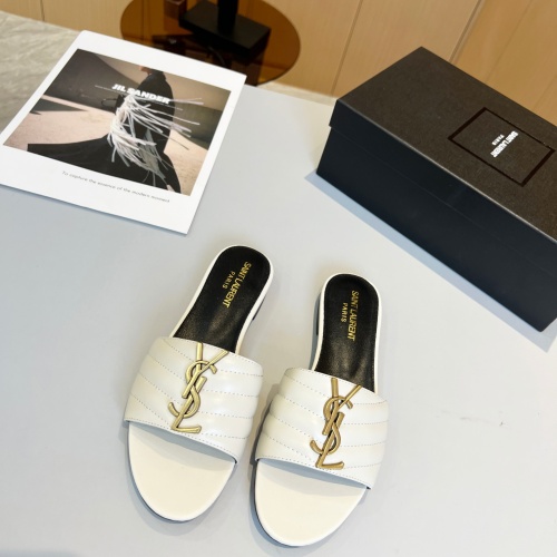 Replica Yves Saint Laurent YSL Slippers For Women #1211084 $80.00 USD for Wholesale