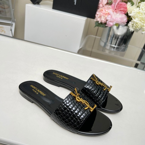 Replica Yves Saint Laurent YSL Slippers For Women #1211087 $80.00 USD for Wholesale