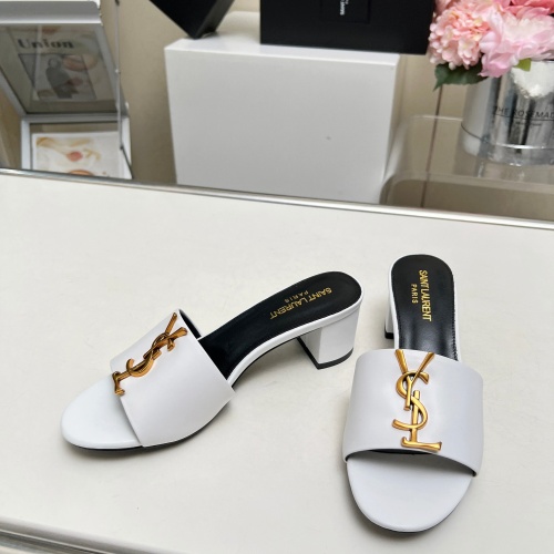 Replica Yves Saint Laurent YSL Slippers For Women #1211090 $100.00 USD for Wholesale