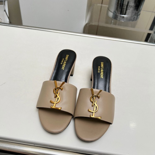 Replica Yves Saint Laurent YSL Slippers For Women #1211092 $100.00 USD for Wholesale