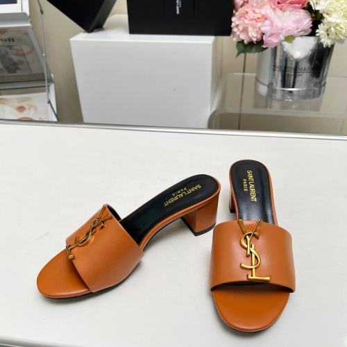 Replica Yves Saint Laurent YSL Slippers For Women #1211093 $100.00 USD for Wholesale