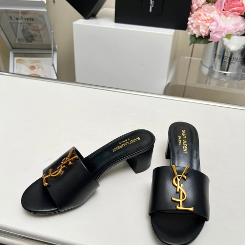 Replica Yves Saint Laurent YSL Slippers For Women #1211095 $100.00 USD for Wholesale