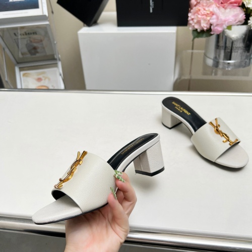 Replica Yves Saint Laurent YSL Slippers For Women #1211096 $100.00 USD for Wholesale