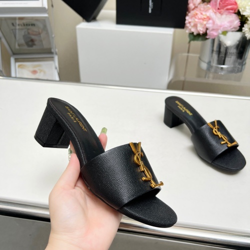 Replica Yves Saint Laurent YSL Slippers For Women #1211097 $100.00 USD for Wholesale