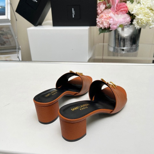 Replica Yves Saint Laurent YSL Slippers For Women #1211098 $100.00 USD for Wholesale