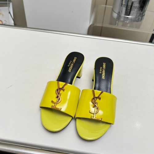 Replica Yves Saint Laurent YSL Slippers For Women #1211117 $100.00 USD for Wholesale