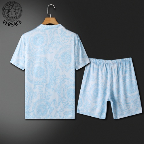 Replica Versace Tracksuits Short Sleeved For Men #1211451 $72.00 USD for Wholesale