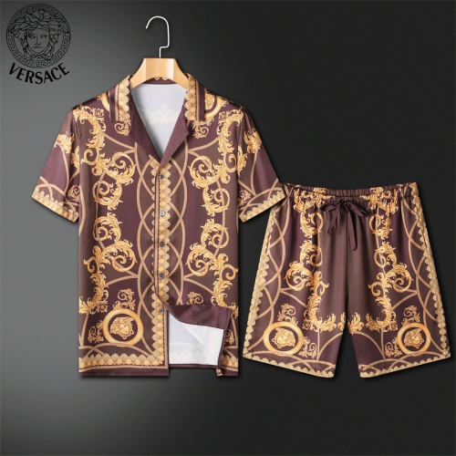 Versace Tracksuits Short Sleeved For Men #1211453