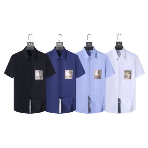 Replica Burberry Shirts Short Sleeved For Men #1211910 $39.00 USD for Wholesale