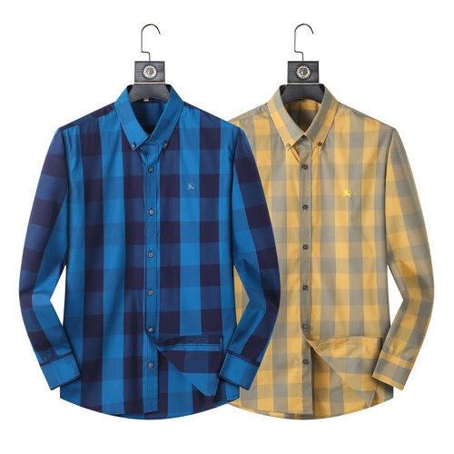 Replica Burberry Shirts Long Sleeved For Men #1211997 $34.00 USD for Wholesale