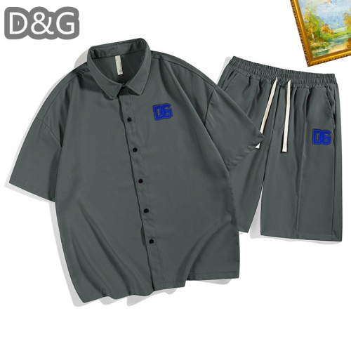 Dolce & Gabbana D&G Tracksuits Short Sleeved For Men #1212019