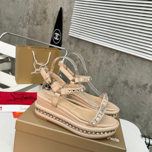 Replica Christian Louboutin Sandal For Women #1212132 $102.00 USD for Wholesale