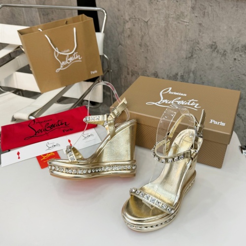 Replica Christian Louboutin Sandal For Women #1212135 $102.00 USD for Wholesale