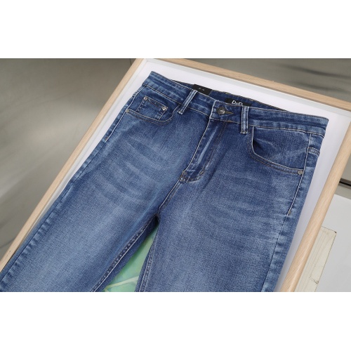 Replica Dolce & Gabbana D&G Jeans For Men #1212160 $45.00 USD for Wholesale