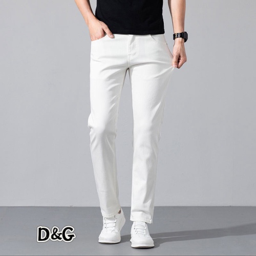 Replica Dolce & Gabbana D&G Jeans For Men #1212164 $45.00 USD for Wholesale