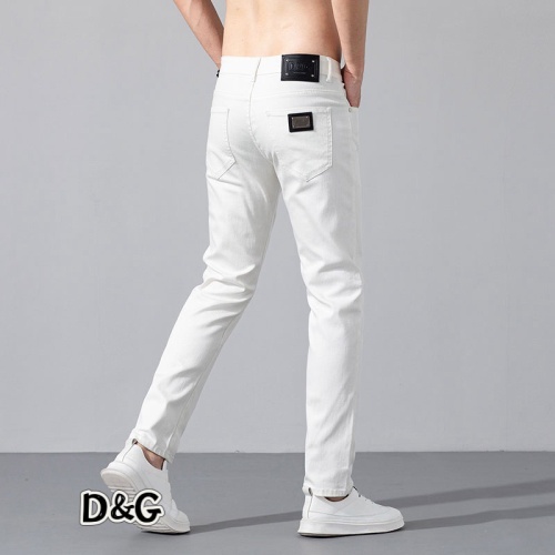 Replica Dolce & Gabbana D&G Jeans For Men #1212164 $45.00 USD for Wholesale