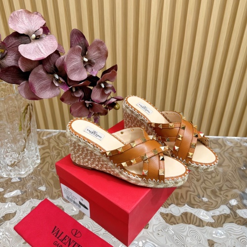 Replica Valentino Slippers For Women #1212188 $112.00 USD for Wholesale