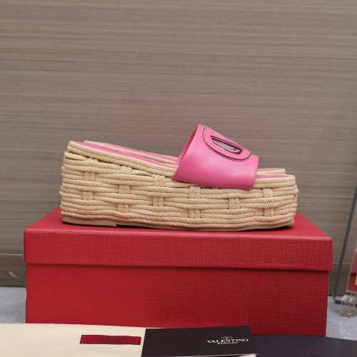 Replica Valentino Slippers For Women #1212229 $115.00 USD for Wholesale