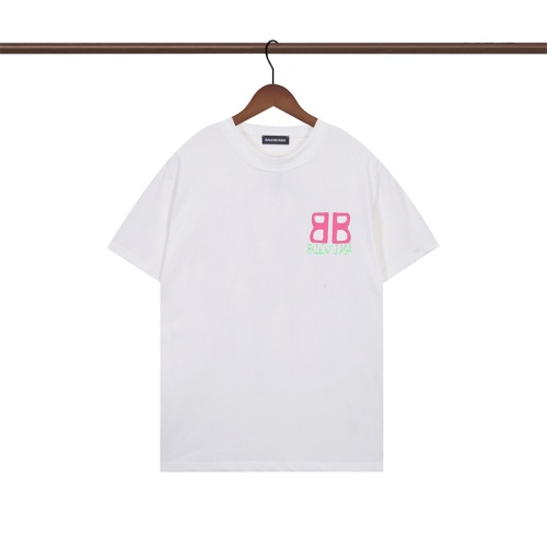 Replica Balenciaga T-Shirts Short Sleeved For Unisex #1212256 $32.00 USD for Wholesale