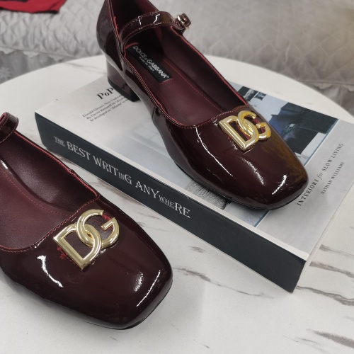 Replica Dolce & Gabbana D&G High-Heeled Shoes For Women #1213041 $130.00 USD for Wholesale