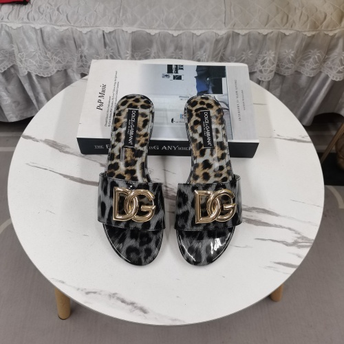 Replica Dolce & Gabbana D&G Slippers For Women #1213192 $125.00 USD for Wholesale