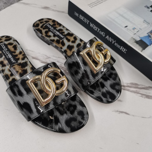 Replica Dolce & Gabbana D&G Slippers For Women #1213192 $125.00 USD for Wholesale