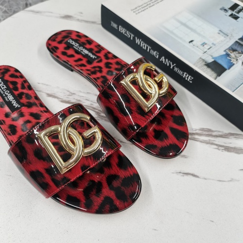 Replica Dolce & Gabbana D&G Slippers For Women #1213194 $125.00 USD for Wholesale