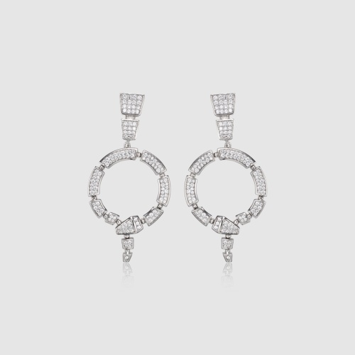 Replica Bvlgari Earrings For Women #1213525 $45.00 USD for Wholesale