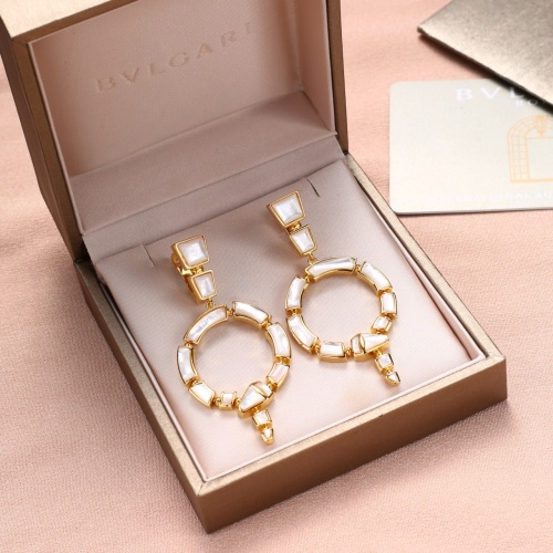 Replica Bvlgari Earrings For Women #1213527 $52.00 USD for Wholesale