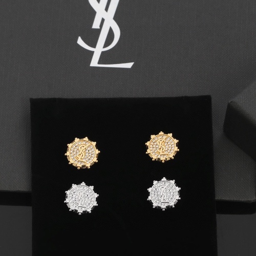 Replica Yves Saint Laurent YSL Earrings For Women #1213554 $25.00 USD for Wholesale