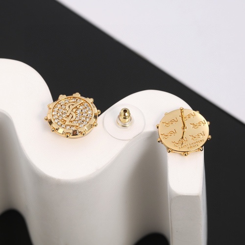 Replica Yves Saint Laurent YSL Earrings For Women #1213555 $25.00 USD for Wholesale