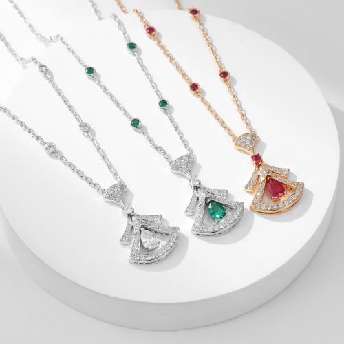 Replica Bvlgari Necklaces For Women #1213631 $52.00 USD for Wholesale