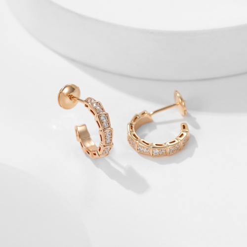 Replica Bvlgari Earrings For Women #1213780 $38.00 USD for Wholesale