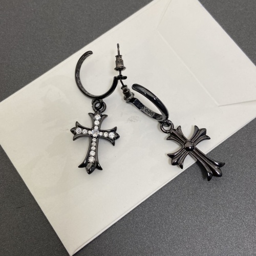 Replica Chrome Hearts Earrings For Women #1214052 $34.00 USD for Wholesale