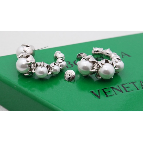 Replica Bottega Veneta Earrings For Women #1214368 $56.00 USD for Wholesale