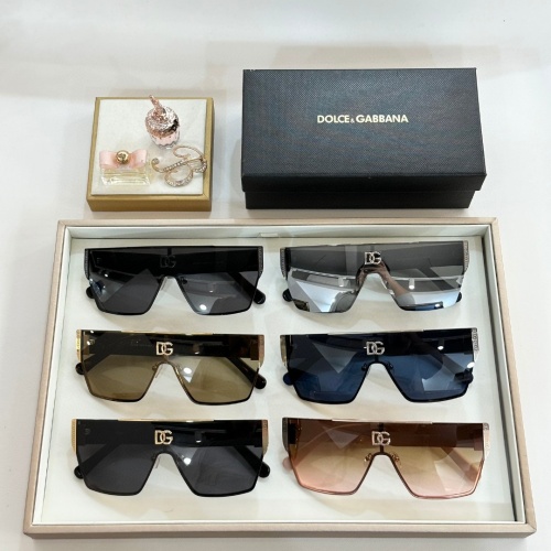 Replica Dolce & Gabbana AAA Quality Sunglasses #1215496 $60.00 USD for Wholesale