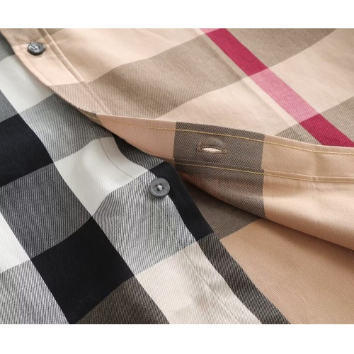 Replica Burberry Shirts Short Sleeved For Men #1215592 $38.00 USD for Wholesale