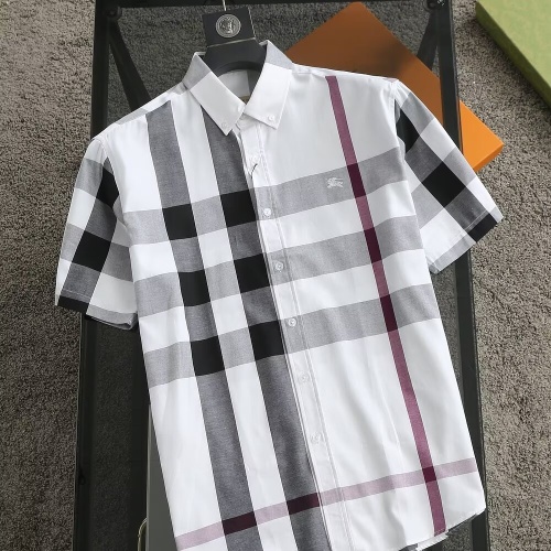 Burberry Shirts Short Sleeved For Men #1215598, $36.00 USD, [ITEM#1215598], Burberry Shirts